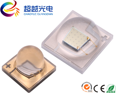 3535陶瓷球头430NM/440/450/460/470/480纳米蓝光LED二极管120/60/30度