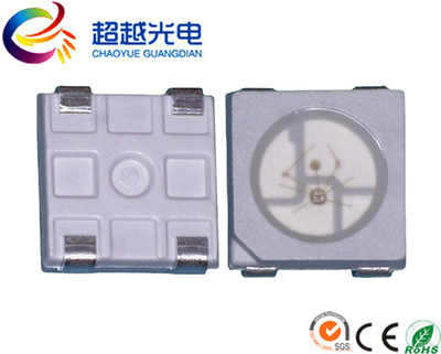 5050/WS2812可控幻彩七彩LED发光二极管