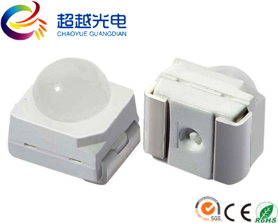 3528球头车灯小角度红/橙/黄/绿/蓝/紫色/白光指示灯LED二极管